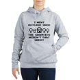 thumbnail image 1 of CafePress - I Went Outside Once - Women's Hooded Sweatshirt, 1 of 1