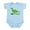 Sky Blue, variant on CafePress - I Love Nessie Body Suit - Baby Light Bodysuit, Size Newborn - 24 Months