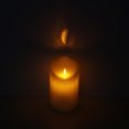 thumbnail image 2 of Velas Sin Llama De Aire Velas Led Velas En Forma De Onda De Lágrima Velas Que Funcionan Con Pilas Vela Led De Pilar Con Temporizador Control Remoto De 10 Teclas Para Decoraciones De Bodas Inevent HA015282-00, 2 of 6