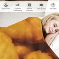 thumbnail image 3 of COMIO  Flannel Super Soft Cozy Blanket Golden Chicken Nuggets Lightweight Warm Throw Blanket for Couch Living Room Bed Sofa Travel, 3 of 6
