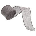 thumbnail image 6 of FUTUREORYY Craft Making Ribbon 5 Yards Each Roll Grey Polyester Wire Edge For Diy 1Set, 6 of 8