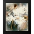 thumbnail image 2 of Haenraets, Willem 20x24 Black Modern Framed Museum Art Print Titled - Meditation, 2 of 5