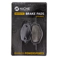 thumbnail image 1 of Niche Front Brake Pad Set for Yamaha XT225 Organic Motorcycle 519-KPA2561D, 1 of 5