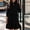 Black, variant on Women's Ribbed Knit Two Piece Set Long Sleeve Round Neck Top and A Line Mini Skirt for Casual Fall Daily Wear and Home Outfits