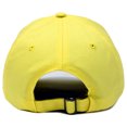 thumbnail image 3 of DALIX Black Cat Hat Womens Halloween Baseball Cap in Minion Yellow, 3 of 6