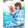 thumbnail image 2 of Poncho de baño Towel TBEZY para niños pequeños, 61 x 66 cm, 100% algodón, 2 of 6