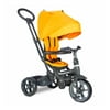 joovy Tricycoo LX Kids Tricycle with 8 Stages, Parent Handle, and Retractable Canopy, Zinnia