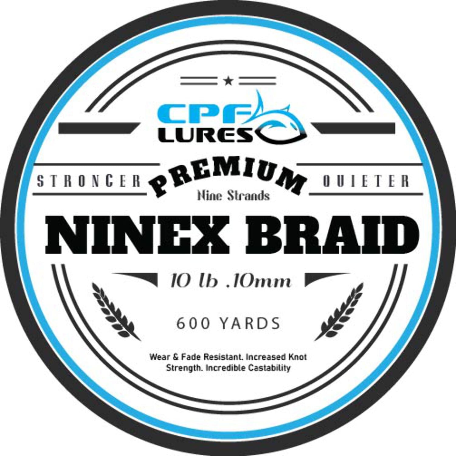 NINEX No Fade Braid Black