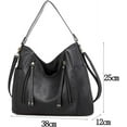 thumbnail image 2 of Designer Hangbags Women Small Crossbody Bag Purse Casual Fashion Shoulder Bag (black), 2 of 6