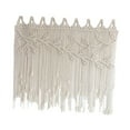 thumbnail image 4 of Cortina de Macramé Hecha a Mano Strade Fareast Limited Decoración Elegante 110 cm x 82 cm, 4 of 8