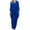 Blue, variant on UJNDER Cardigan Pants Sets Women Three Piece Wedding Evening Outfits Dressy Chiffon Pant Suits Elegant Outfit for Women Black XL