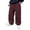 25P-Wine, variant on ZXLBBD Boys Jogger Pants Winter Thermal Sweatpants with Elastic Waistband Solid Color for Casual Sports Durable Loose School Wear