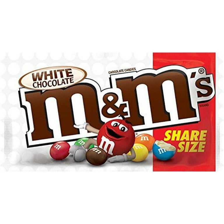 M&M 24CT WHITE CHO SHARE SIZE* – Lee's Candy & Tobacco Company
