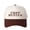 Brown, variant on CROP DUSTER Letter Embroidered Color Block Trucker Hat Unisex Adjustable Cotton Breathable Fashion Cap for Travel Daily Wear