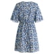 thumbnail image 5 of Vestido de cintura alta,Vestido de mujer Vestido de cuello redondo Vestido de manga corta Funcionamiento suave, 5 of 8