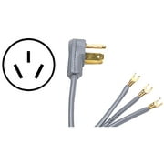 Certified Appliance Accessories(R) 90-1070 3-Wire Open-Eyelet 50-Amp Range Cord, 4ft
