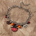 thumbnail image 5 of Compre 2 y consiga un 10% de descuento Personality Stacked Wind Metal Chain Bracelet Halloween Bracelet, 5 of 5