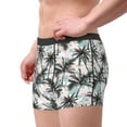 thumbnail image 2 of Disketp Hawaii Palms Men's Boxer Briefs,Soft and Breathable Cotton Underwear with ComfortFlex Waistband, 2 of 7