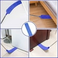 thumbnail image 7 of Microfibre Duster for High Ceilings, Duster for Cleaning Fan Cobweb, 100" Telescopic Extension Pole Kit, Reusable Duster, Washable Lightweight Duster for Ceiling Fan Webs, Blinds, 7 of 7