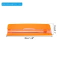 thumbnail image 2 of Unique Bargains 12 Inch Paper Cutter, A4 Size Portable Paper Trimmer Slicers Scrapbooking Tool, Orange, 2 of 7