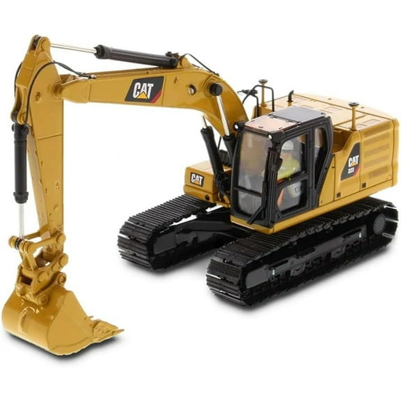 Diecast Masters 1:50 Caterpillar 323 Hydraulic Excavator, Next Generation Design   Work Tools | High Line Series Cat Trucks & Construction Equipment | 1:50 Scale Model Diecast Collectible | 85657