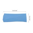 thumbnail image 4 of Unique Bargains 1 Pc Colorful Headband for Yoga Blue, 4 of 6
