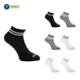 thumbnail image 3 of Tin Largo Fruit Of The Loom para Mujer, Multicolor Sin Felpa Unitalla Paquete con 7 Pares, 3 of 4