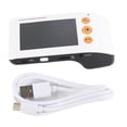 thumbnail image 1 of Digital Video Magnifier 2x‑25x Zoom Portable Electronic Reading Aid with 3.5 Inch LCD Screen for Low Vision, 1 of 5