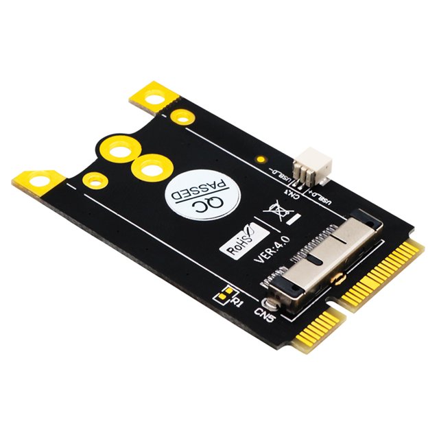 Sywqhk Mini PCI-E a placa convertidora WiFi de 12 + 6 pines Módulo adaptador WLAN inalámbrico mPCI-e