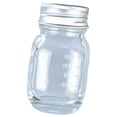 thumbnail image 3 of koolsoo Flacon Réactif 30 ml Pot d'Échantillon Transparent Verrerie Scientifique avec Échelle Couvercle Argent Large, 3 of 9