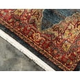 thumbnail image 3 of Unique Loom 3137368 2 Pi 7 Po x 6 Pi 7 Po Arsaces Sahand Runner Rug&44; Bleu Foncé, 3 of 5