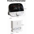 thumbnail image 2 of Tuya WiFi Smart Programmable Thermostat WLAN Heating Thermostat WiFi Radiator with Receiver Voice/Remote Control Smart Life App, 2 of 5