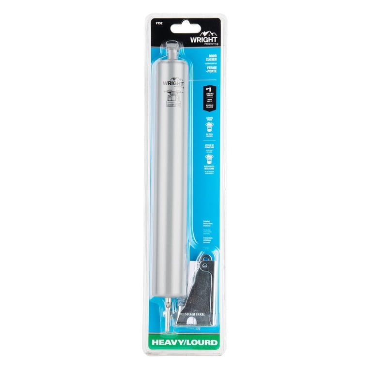 Wright Products Heavy-Duty Pneumatic Door Closer, Aluminum photo 2