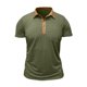 thumbnail image 3 of pstuiky camisetas para hombre, Camiseta informal de color liso con botones y bolsillos para hombre ropa de hombre xl, 3 of 6