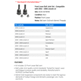 thumbnail image 2 of Front Lower Ball Joint Set - Compatible with 2002 - 2006 Lincoln LS 2003 2004 2005, 2 of 2