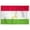 4x6 ft Nylon Flag, variant on AGAS Tajikistan Flag 4x6 inch - 11" Plastic Pole 100% Polyester Stitched Edges Tajik Mini Flag on a Stick