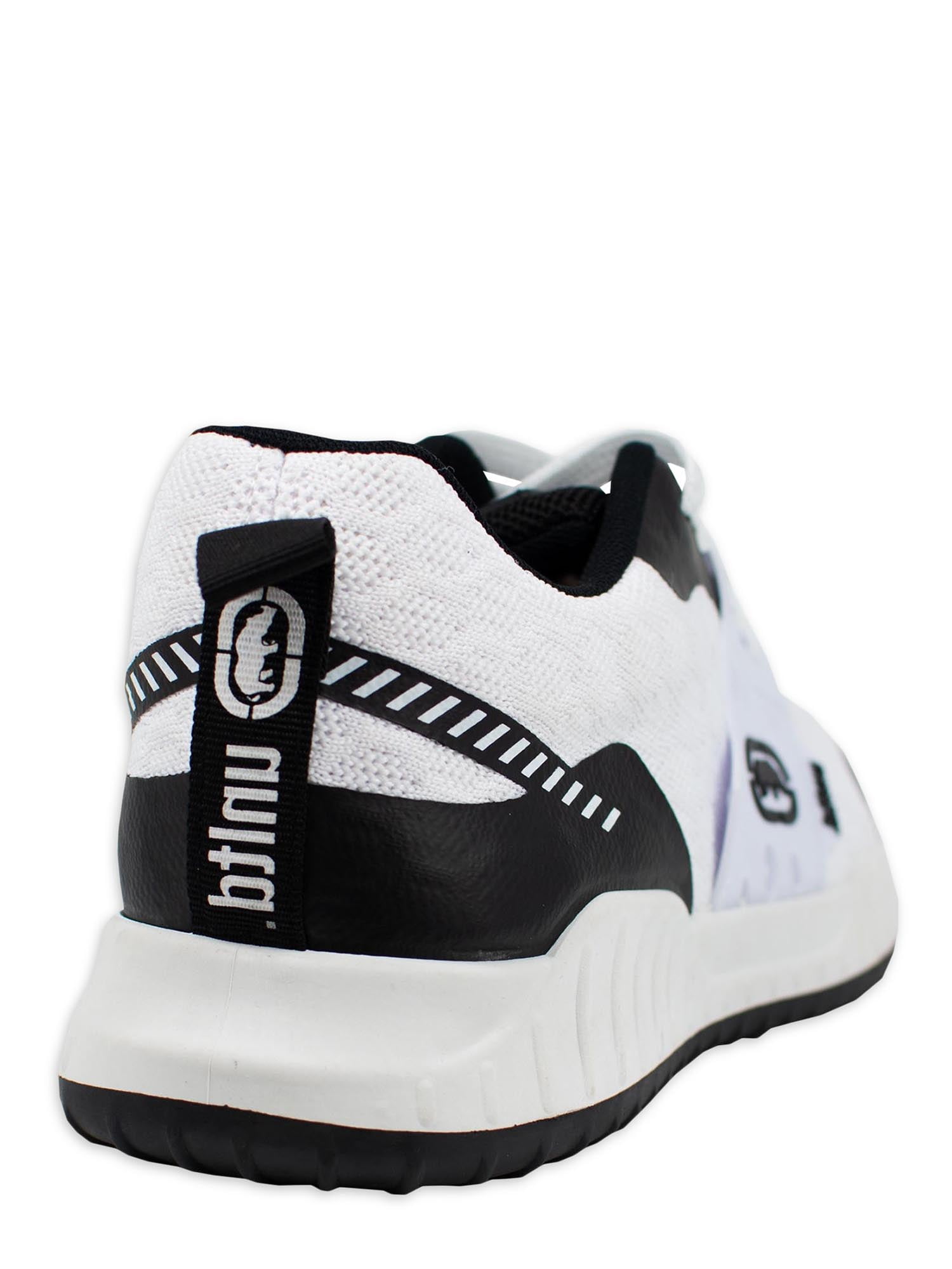 Ecko Unltd Men's Lace-Ups Sneaker, Medium & Lace-Up & Round Toe White, 9