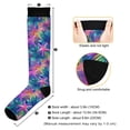 thumbnail image 3 of FORMRS Womens Knee High Socks Casual Long Thick Travel Daily Wear, 2 Pairs, Colorful Starfish, 3 of 6