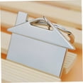 thumbnail image 3 of unbranded House Keychain De Metal Plateado Como Regalo Creativo Y Llavero Con Colgante, 3 of 8