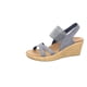 thumbnail image 2 of Sandalia con cuña Skechers Beverlee High Tea para mujer, color azul marino, 2 of 5