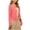 Watermelon Red Cardigans, variant on Women's Lightweight Knit Cardigan Single Button V Neck Long Sleeve Cropped Sweater Tops Open Front Summer Cover Ups Outerwear Pink