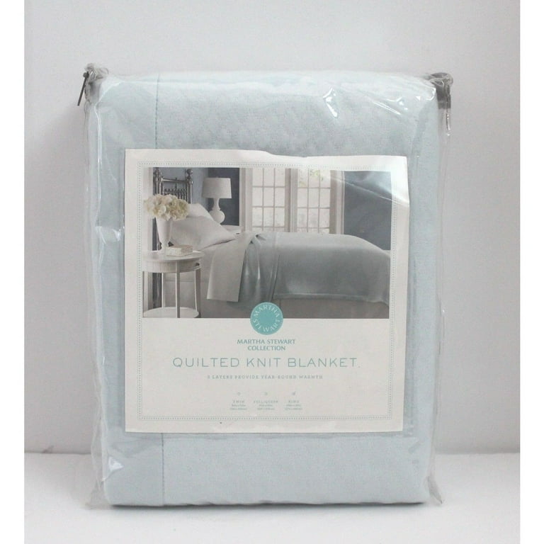 Martha stewart knit blanket sale
