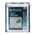 Sertapedic 5in1 Ultimate Quilted Comfort & Protection Mattress Pad