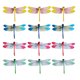 thumbnail image 1 of 20pcs Figuras de libélulas artificiales Jardín Decoraciones de libélula Decoraciones Dragonfly Adorns, 1 of 5