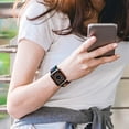 thumbnail image 4 of Yeebline Sport Band Compatible with Apple Watch 41mm 40mm 38mm for Men Women Kids, Breathable Soft Silicone Athletic Strap for Apple iWatch Series 7 6 5 4 3 2 1 SE, 4 of 7