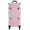 Pink, variant on Seizeen Rolling Makeup Train Case, 3 IN 1 Professional Makeup Case with Wheels and Sliding Drawer, Pink Large Cosmetic Makeup Organizer for Beauticians Hairstylists Nail Technician