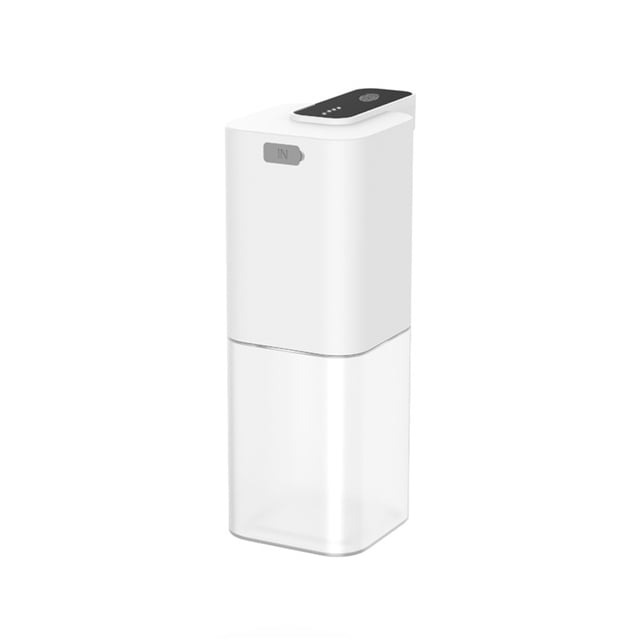 Cateissary Dispensador de jabón de gran capacidad de 400ml, dispensador automático de espuma, inodoro de cocina, rociador inteligente sin contacto, Juegos de accesorios de baño Gel-Typ Cateissary HA007111-03