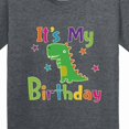 thumbnail image 4 of Inktastic Dinosaur Birthday Party Youth T-Shirt, 4 of 5
