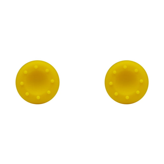 pitrice Lot de 2 Capuchons de Joystick en Silicone pour Manette de Jeu Accessoires de Contrôleur Pièces de Remplacement Remplacement pour Xbox One Jaune