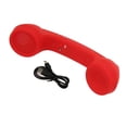 thumbnail image 1 of Bluetooth Telephone Handset Retro Radiation Proof Rechargeable Wireless Mobile Phone Handset Receiver Red, 1 of 5
